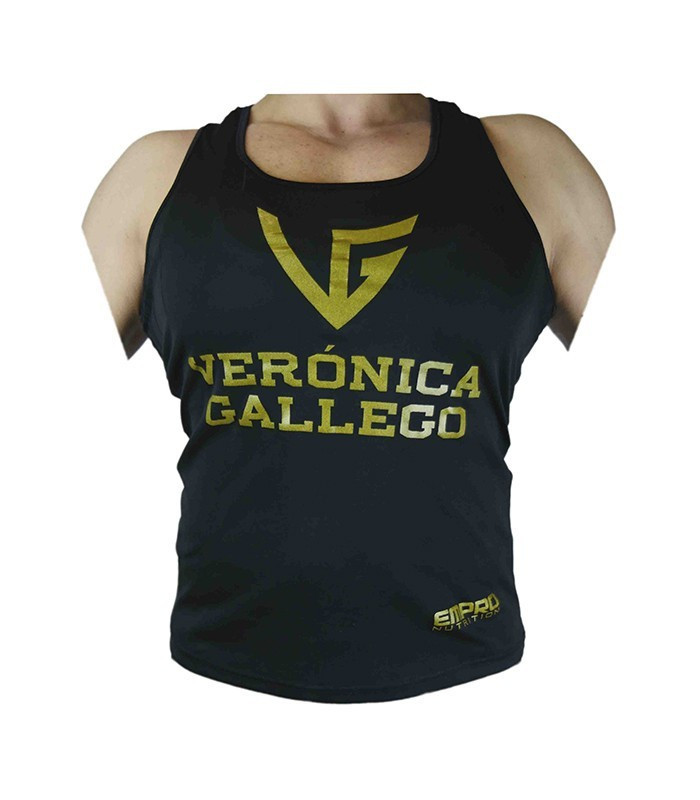 T-SHIRT VG- WORLD CHAMPION NEGRA-DORADA