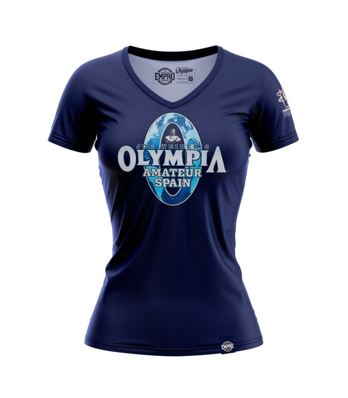Camiseta Mr. Olympia Amateur mod. LOG mujer