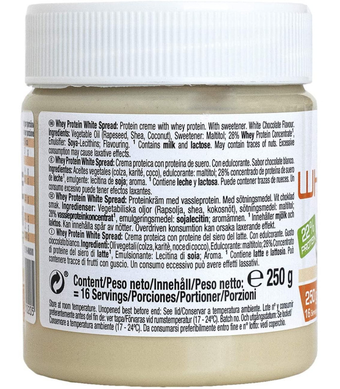 WHEY PROTEIN WHITE 250 G. WEIDER