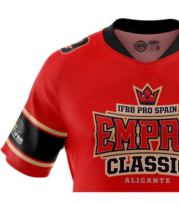 Camiseta Oficial NFL Empro Classic Serie Sixnine Red
