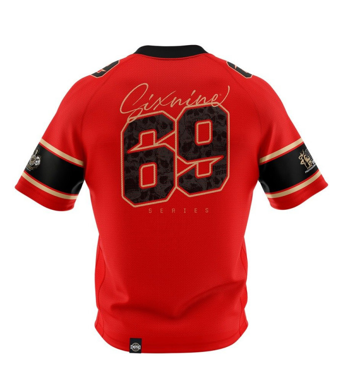 Camiseta Oficial NFL Empro Classic Serie Sixnine Red
