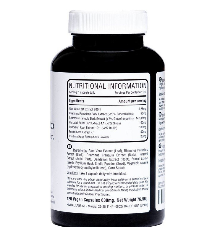 ALOE VERA DETOX 120 CAP