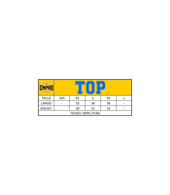 Top Oficial Empro Classic Blue