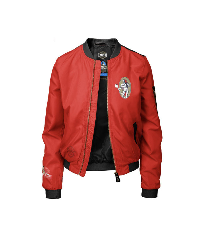 Chaqueta Bomber 1965 Roja