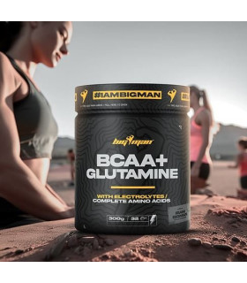 BCAA + GLUTAMINA 500 GR BIGMAN