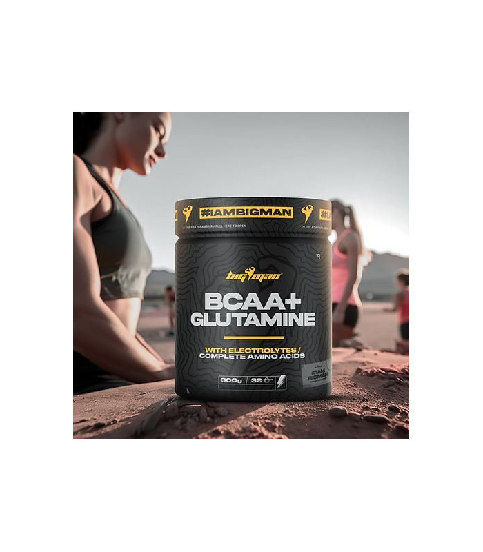 BCAA + GLUTAMINA 500 GR BIGMAN