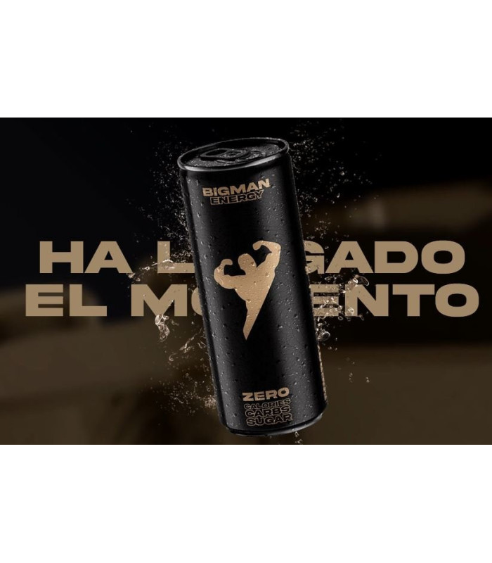 BIGMAN ENERGY - BEBIDA ENERGETICA 250ML