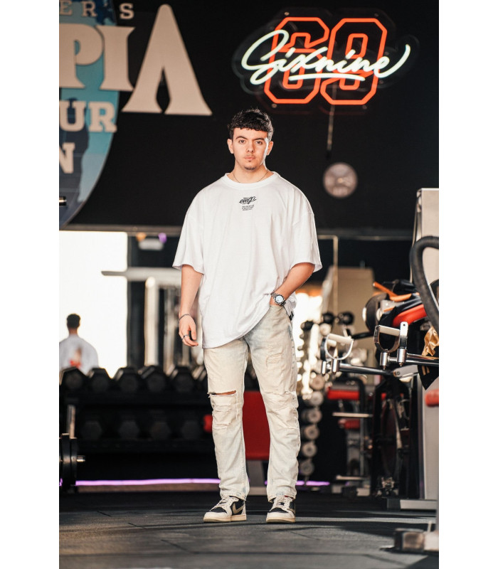 Oversize Break Your Limits White