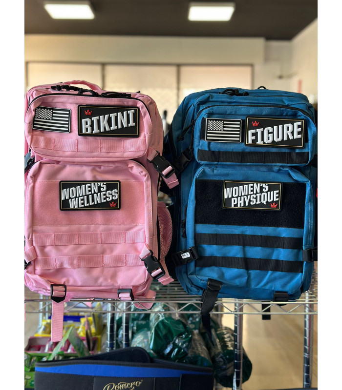 Parches velcro para mochilas