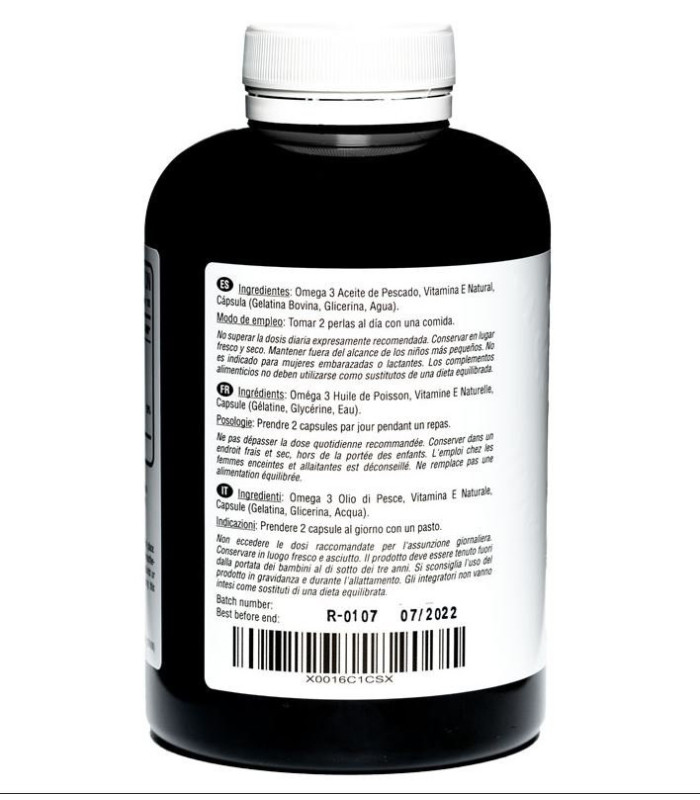 OMEGA 3  2000 MG/ 200 CAPSULAS HIVITAL