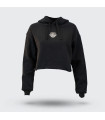 SUDADERA NEGRA MUJER IFBB PRO