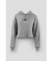 SUDADERA GRIS MUJER IFBB PRO