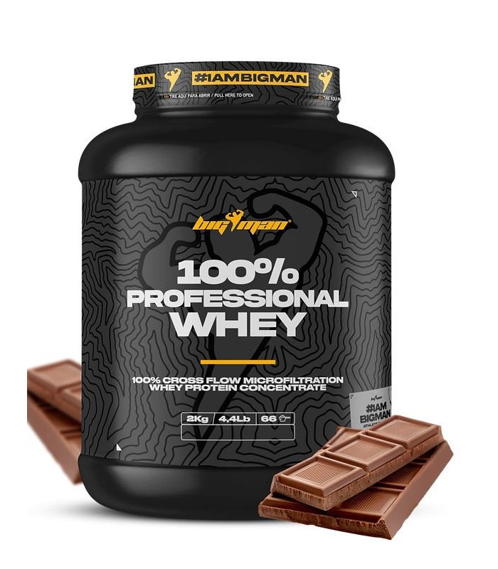 100% PROFESSIONAL  WHEY 2KG BIGMAN