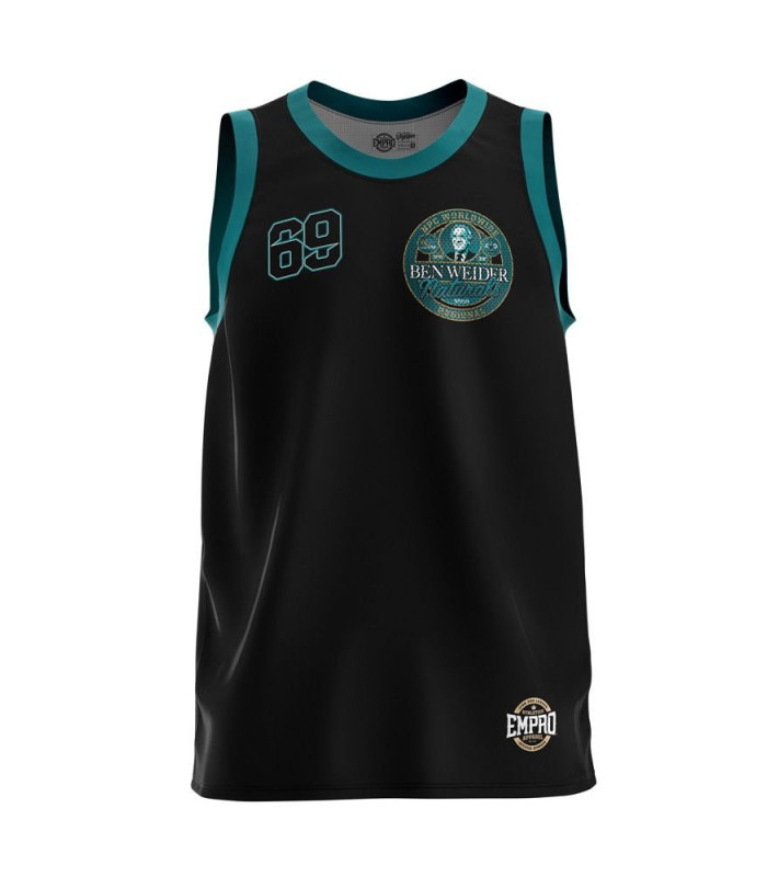 Camiseta Oficial NFL Ben Weider Naturals Black