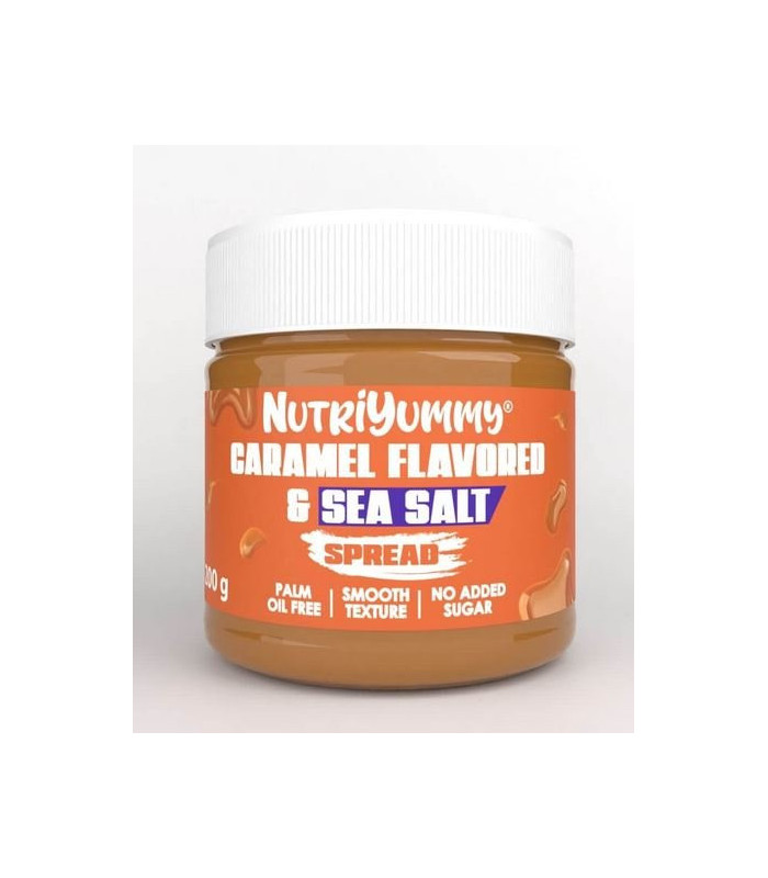 CREMA PROTEICA SABOR CARAMELO SALADO NUTRIYUMMY