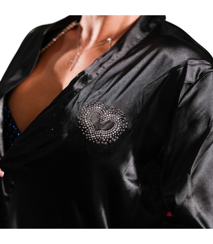 Bata de Competición para Fitness y Culturismo. Confort y Estilo