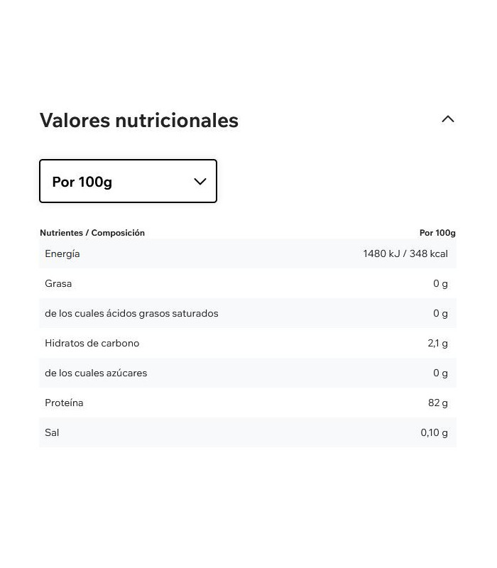 ISOCLEAR WHEY PROTEIN ISOLATE 1K ESN