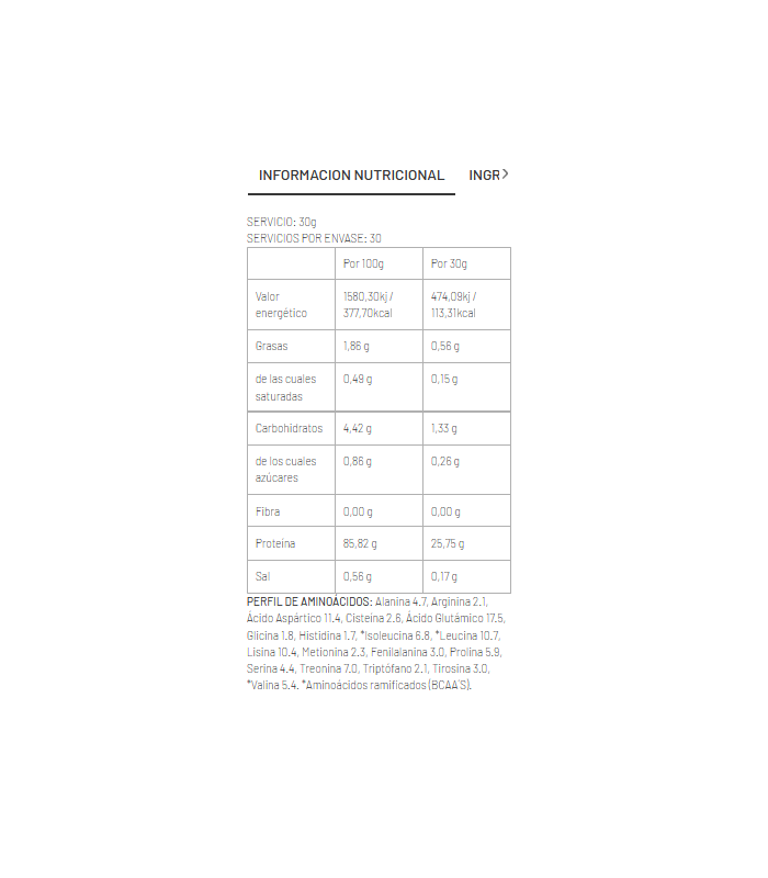 PROTEINA ISO ZERO WHEY 910 GR BIGMAN