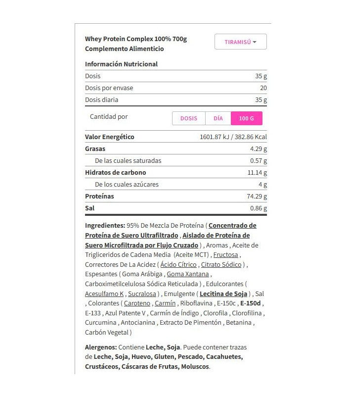 WHEY PROTEIN COMPLEX 700 g. OLIMP