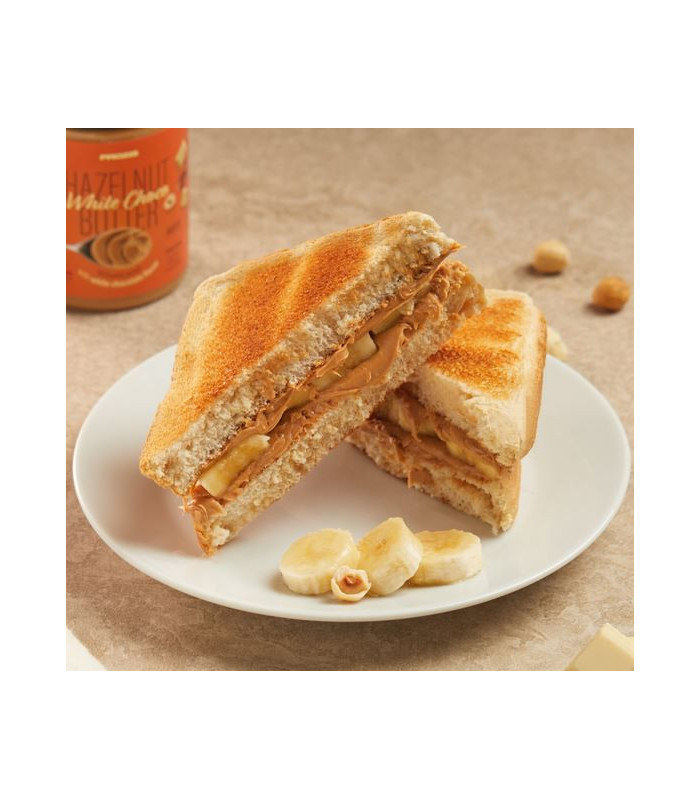 CREMA DE AVELLANA Y CHOCOLATE BLANCO PROZIS 250 g