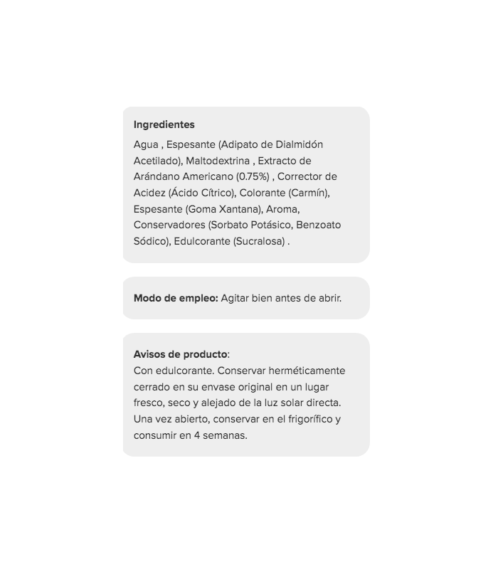 SIROPE DE FRAMBUESA PROZIS 355 g