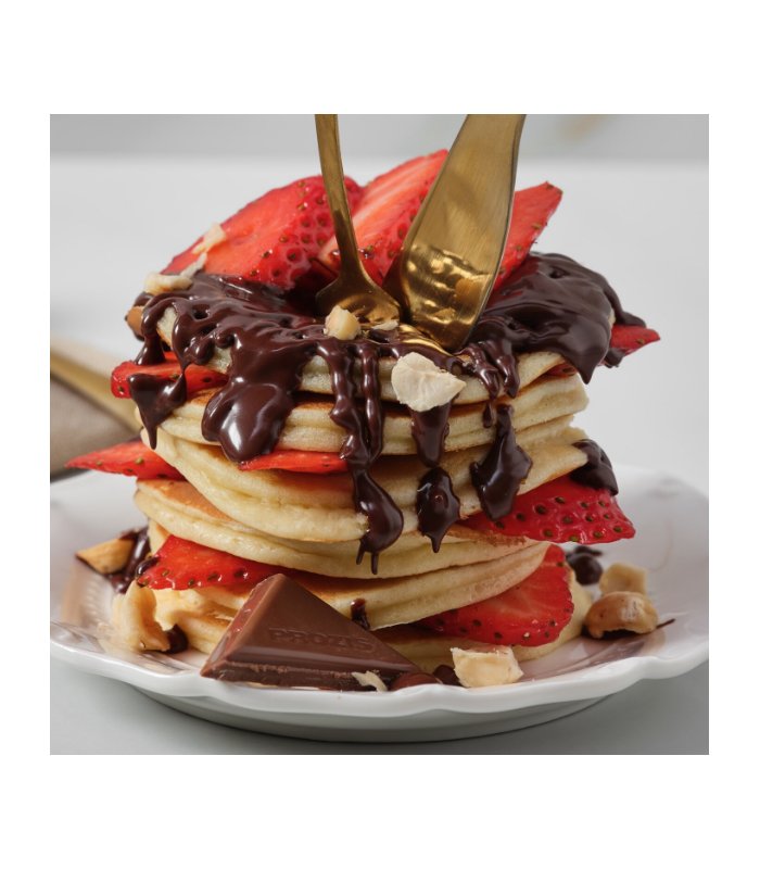 SIROPE DE CHOCOLATE CON LECHE Y AVELLANAS PROZIS 250 g