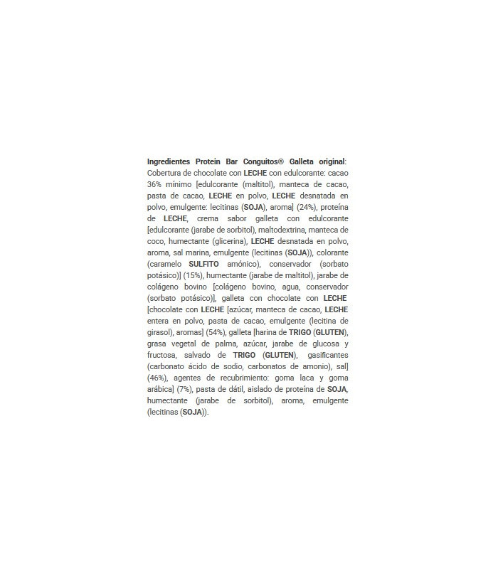 BARRITA PROTEICA CONGUITO GALLETA BIG