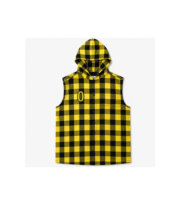 SOBRECAMISA CUADROS OLYMPIA AMARILLA