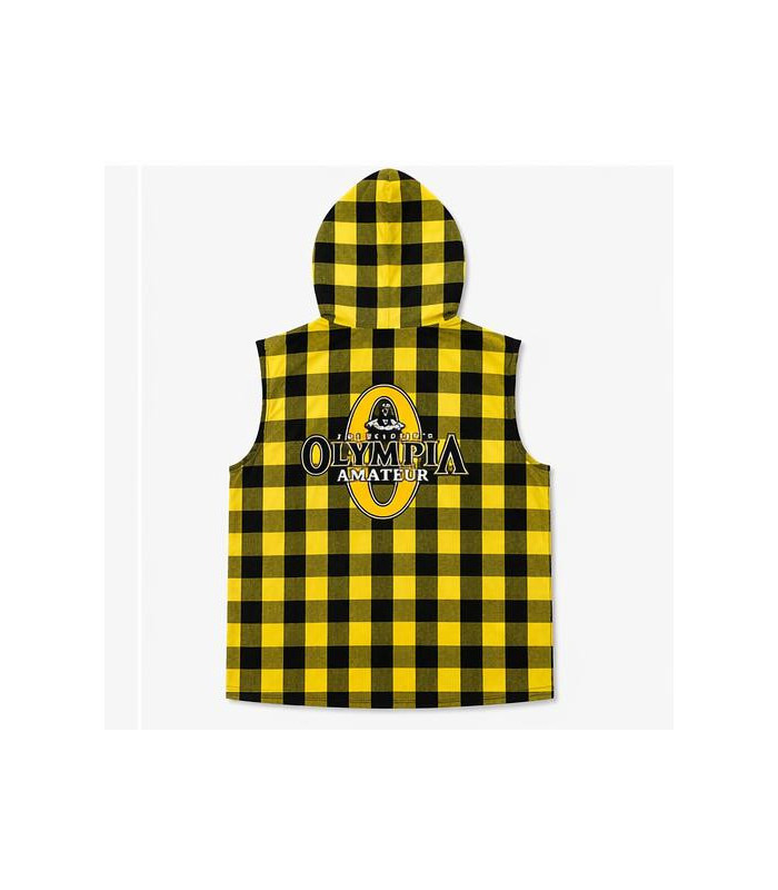 SOBRECAMISA CUADROS OLYMPIA AMARILLA