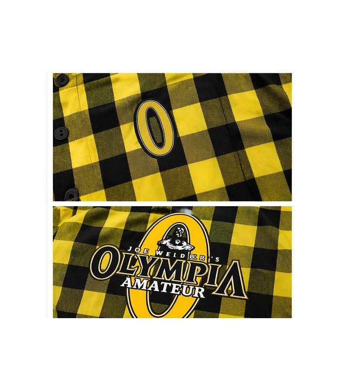 SOBRECAMISA CUADROS OLYMPIA AMARILLA