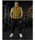 SOBRECAMISA CUADROS OLYMPIA AMARILLA
