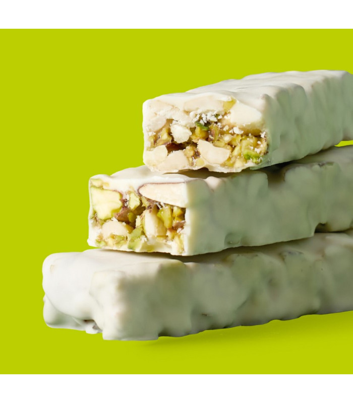 BARRITA CHOCONUTS PISTACHO Y CHOCOLATE BLANCO  50 G PROZIS