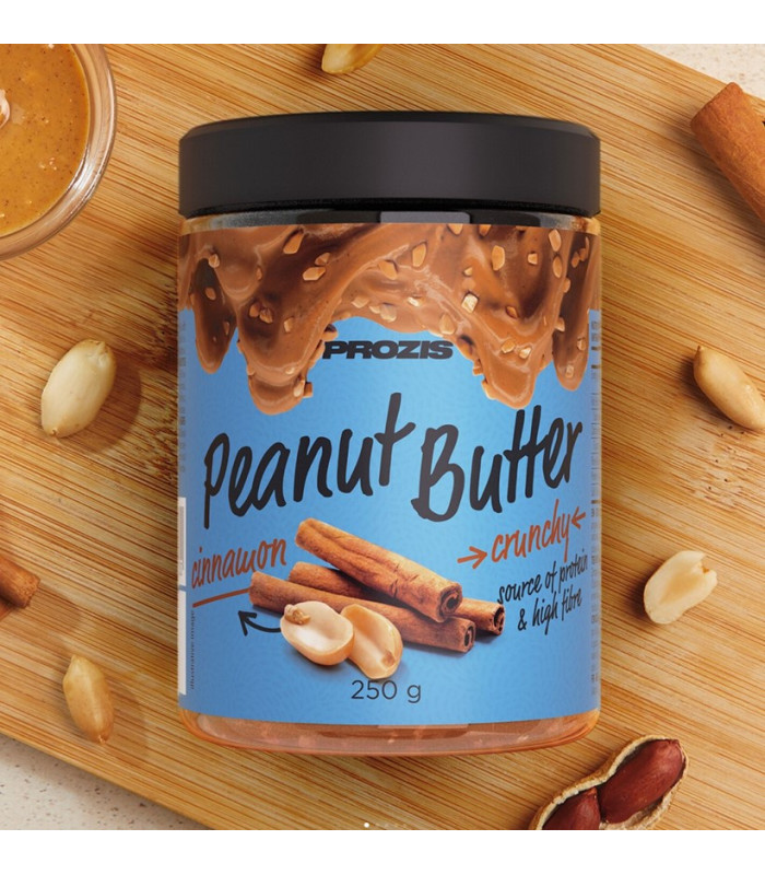 CREMA DE CACAHUETE Y CANELA 250g PROZIS