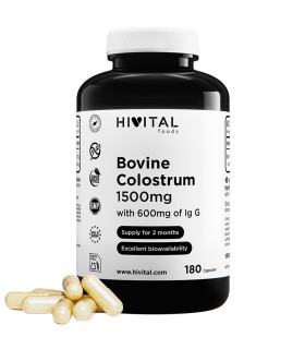 CALOSTRO BOVINO 1500 MG HIVITAL