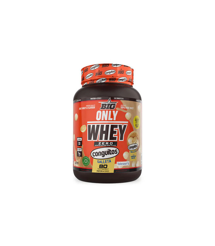 ONLY WHEY ZERO CONGUITO BLANCO CON GALLETA 1 K BIG