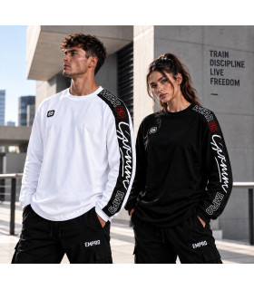 💙​ Camiseta Oversize Manga Larga FLY 69 | Unisex
