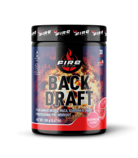 BACK-DRAFT PREWORKOUT 300 g FIRE NUTRITION