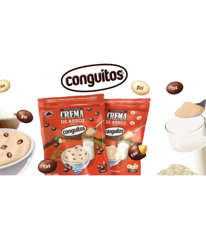CREMA DE ARROZ CONGUITOS 1k MAX PROTEIN